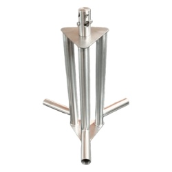 LINKEDPRO BY EPCOM LP-EINX Electrodo Acero Inoxidable / Diseno Delta / Cilindro Equipotencial Autoconectable / Terrenos Corrosivos / Reemplazo Tierras Naturales