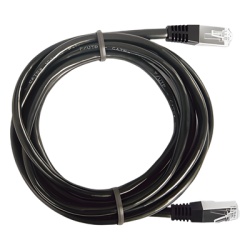 LINKEDPRO BY EPCOM LP-FT7-050-BK Cable de Parcheo FTP Cat6 - 0.5 Metros (1.64 Pies) - Negro