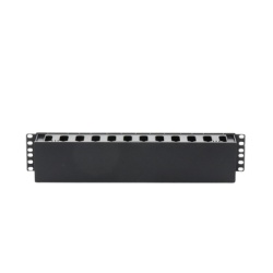 LINKEDPRO BY EPCOM LP-ORG-02 Organizador de Cables Horizontal de 2U para Rack de 19" Fabricado en Polimero Resistente a Deformaciones y Rayones