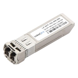 LINKEDPRO BY EPCOM LP-SFP-10G-MM-550 Transceptor Optico SFP+ (Mini-Gbic) / Multimodo 850 nm / 10 Gbps / 10GBASE-SR / Conectores LC/UPC Duplex / DDM / Hasta 550 m