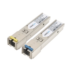 LINKEDPRO BY EPCOM LP-SFP-BD-1G-20-SC Transceptores Opticos Bidireccionales SFP (Mini-Gbic) / Monomodo 1310 & 1550 nm / 1.25 Gbps / 1000BASE-BX / Conector SC/UPC Simplex / DDM / Hasta 3 km / 2 Piezas