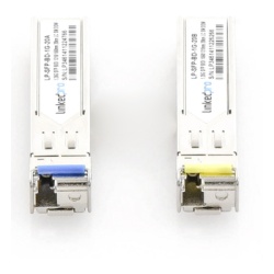 LINKEDPRO BY EPCOM LP-SFP-BD-1G-20 Transceptores Opticos Bidireccionales SFP (Mini-Gbic) / Monomodo 1310 & 1550 nm / 1.25 Gbps / 1000BASE-BX / Conector LC/UPC Simplex / DDM / Hasta 20 km / 2 Piezas - Img 4