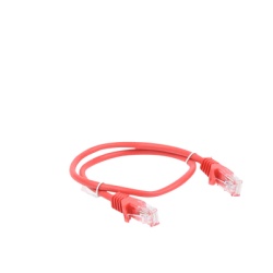 LINKEDPRO BY EPCOM LP-UT3-050-RD Cable de Parcheo UTP Cat5e - 0.5 Metros (1.64 Pies) - Rojo