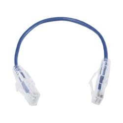 LINKEDPRO BY EPCOM LP-UT6-020-BU28 Cable de Parcheo Slim UTP Cat6 - 20 cm (7.87 Pulgadas) Azul Diametro Reducido (28 AWG)