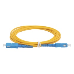 LINKEDPRO BY EPCOM LPSM3SCUSCUS3 Jumper de Fibra Optica Monomodo SC/UPC-SC/UPC Simplex de 3 Metros (9.84 Pies) 3mm