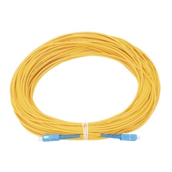 LINKEDPRO BY EPCOM LPSM3SCUSCUS30 Jumper de Fibra Optica Monomodo SC/UPC-SC/UPC Simplex de 30 Metros (98.43 Pies) 3mm