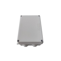 LINKEDPRO LP-WBX-150 Caja de Derivacion-Conexion para Exterior IP66 con 10 Entradas / 150 x 110 x 70 mm / Sellado Seguro con Empaque + 4 Tornillos / Resiste Agua Polvo y Sol Directo