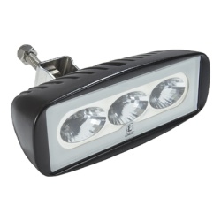 LUMITEC 101293 Luz led marina en terminacion color negro CapreraLT emite luz color blanco de 1000 lumenes fabricado bajo norma de proteccion IP67.