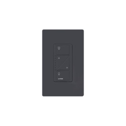 LUTRON CASETA WIRELESS PD6WCLBL Atenuador de pared inalambrico Caseta Wireless para 120 V que no requiere cable neutro controla 150 W LED/CFL o 600 W incandescente/halogeno compatible con control Pico