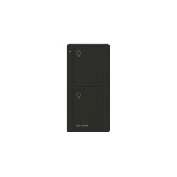 LUTRON ELECTRONICS PJ22BGBLL01 Control remoto inalambrico Pico de 2 botones para encender y apagar luces cortinas o persianas compatible con Caseta Wireless RadioRA 2 y mas color negro