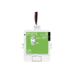 LUTRON ELECTRONICS RMJS5RDVB Modulo de relevador inalambrico PowPak de 5 A con Softswitch 120/277 V para cargas generales de iluminacion con controles Pico y sensores Radio Powr Savr del sistema Vive