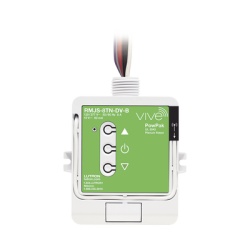 LUTRON ELECTRONICS RMJS8TNDVB Relevador Atenuador inalambrico con senal ClearConnect 8A para iluminacion.