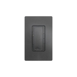 LUTRON ELECTRONICS RRD-6CL-MN Atenuador (dimmer) un solo polo/multilocacion 120VCA/600W (INC/MLV/HAL) o 150W (CFL/LED) apaga enciende y atenua iluminacion.color negro
