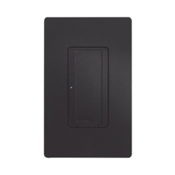 LUTRON ELECTRONICS RRD8SDVMN Switch de pared inteligente de doble voltaje 120-277 V dos hilos sin neutro 8 A en iluminacion y motores de hasta 1/10 HP para RadioRA 2 y RA2 Select color Midnight