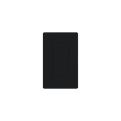 LUTRON ELECTRONICS SC-BI-MN Inserto ciego Satin Colors para cubrir aperturas tipo designer sin usar en placas de pared Claro instalacion a presion sin tornillos visibles acabado satinado Midnight