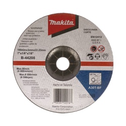 MAKITA B-44208 Disco de corte para metal de 7"