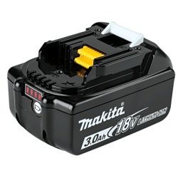 MAKITA BL1830B Bateria LXT Litio-Ion de 18V 3 Ah con led indicador de nivel de carga.