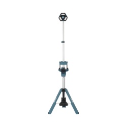 MAKITA DML-814 Lampara con Torre para Iluminacion Inalambrica con tres Cabezales Multidireccionales se extiende hasta 2.2 metros Utiliza bateria LXTÂ® Litioa??Ion de 18V.