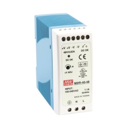 MEANWELL MDR-40-48 Fuente de poder Industrial Riel Din 48Vcc 40W