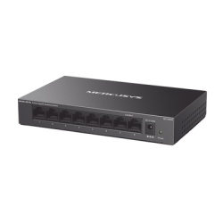 Mercusys MS108GS Switch NO Administrable / Para escritorio / Carcasa de Metal / 8 puertos 10/100/1000 Mbps / Diseno Compacto / Plug and Play