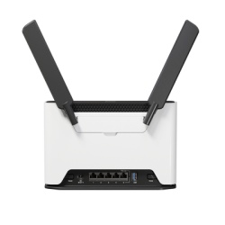 MIKROTIK H53UIG-5HAXQ2HAXQ Chateau - Router Wi-Fi 6 MIMO 4x4 2.5G y antenas externas para hogar y pequenas oficinas