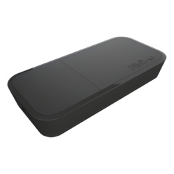 MIKROTIK RBWAP2ND-BE (wAP) Punto de Acceso / Cliente Omnidireccional para Exterior de 2.4 GHz b/g/n (Color Negro)