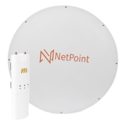 MIMOSA NETWORKS C5CNPX3KIT Kit de radio C5C con Antena NPX3GEN3 de 37 dBi Frecuencia (4.9-6.2 GHz) ideal para distancia de hasta 100 km.
