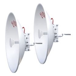 NetPoint NP62 Antena Direccional Parabólica / 60 cm / 5.9-7.2 GHz / Ganancia 30 dBi / Polarización Slant 45° y 90° / Alcance 30 km / Conector N-Hembra