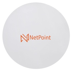 NetPoint NPUW2 Antena Parabolica MLO de Banda Ultraancha / 4.9-7.2 GHz / Ganancia 30 dBi / Dual Slant 45°-90° / 2 ft (60 cm) / Conector Dual N-Hembra / Incluye Jumper N a RPSMA / Radomo de Fibra de