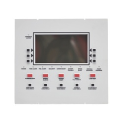 NOTIFIER LCD-160 Anunciador remoto LCD retroiluminado con 160 caracteres visibles teclado de goma y puerto RDP para panel NFS2-3030 y control de red NCA-2
