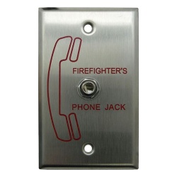 NOTIFIER N-FPJ Toma remota de telefono para bomberos para el auricular FHS-F en sistemas NFC-FFT