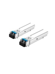OEM OEM4160008 TCE - SFP-GE-LX-1310nm - Par de transceptores de fibra optica SFP monomodo / 1310nm / DDM / Conector LC Dual / mini-Gbic / Velocidad 1.25Gbps / Hasta 20 KM de conexion