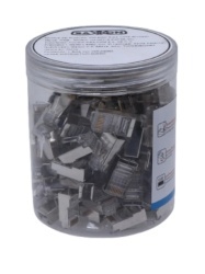 OEM OEM6320002 TCE LN-NET-RJCAT6B-30u - Plug Modular RJ45 Cat6 Blindado Chapado en Oro 30 Micras Alta Velocidad Conector 8P8C para Redes Ethernet y Cableado Estructurado