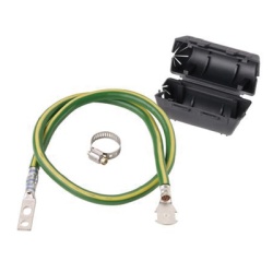 PANDUIT ACG24K KIT de Tierra Fisica de Cable Blindado 6 AWG. Color Verde / Amarillo con Terminacion en Extremos.