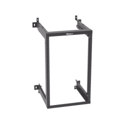 PANDUIT AWMR18 Rack PanZoneÂ® de Montaje en Pared de 19in Profundidad Ajustable Rieles Numerados y Roscados #12-24 18 UR Color Negro