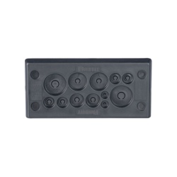 PANDUIT CESUM3-D12 Pasacables Rectangular de Membrana IP66 3.39" x 1.42" 12 orificios para Cables no Terminados. Color Negro