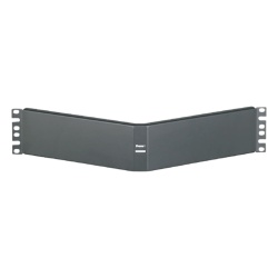 PANDUIT CPAF2BLY Tapa Ciega Para Rack Estandar de 19in Angulado de Acero 2UR Color Negro