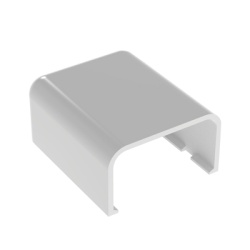 PANDUIT ECF10WH-X Tapa Final para uso con canaleta LD10 material ABS Color Blanco