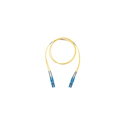 PANDUIT F92ELLNLNSNM001 Jumper de Fibra Optica Monomodo 9/125 OS2 LC-LC Duplex LSZH (Cero Halogenos) Color Amarillo 1 Metro (3.28 Pies)
