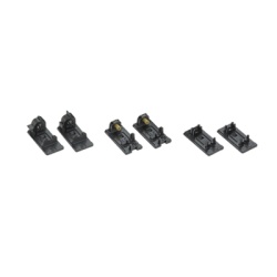 PANDUIT FLCC Soporte Para Terminacion de Conectores LC Pre-Pulidos Opticam Con Tubo de Alineacion Color Negro
