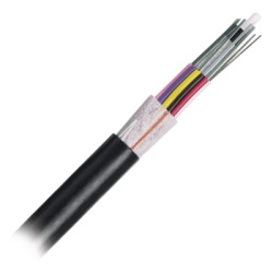 PANDUIT FLTNX06 Cable de Fibra Optica 6 Hilos OSP (Planta Externa) No Armada (Dielectrica) MDPE (Polietileno de Media Densidad) Multimodo OM3 50/125 Optimizada Precio Por Metro