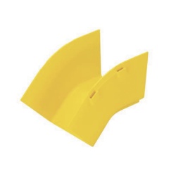 PANDUIT FROV454X4LYL Bajada Vertical Exterior de 45Âº sin Tapa Para uso con Canaletas 4X4 FiberRunner? Color Amarillo
