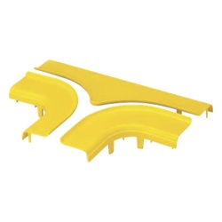 PANDUIT FRTSC4LYL Tapa Opcional para Accesorio en T Horizontal FRT4X4YL Color Amarillo