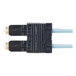PANDUIT FSC2DMCXAQ Conector de Fibra Optica SC Duplex OptiCam Multimodo 50/125 OM3/OM4 Pre-pulido Color Aqua