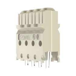 PANDUIT GPCB4-XY Block de Conexion Cat6 de 4 Pares de Impacto Color Marfil