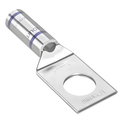 PANDUIT LCA6-38-L Zapata de compresion LCA6-38-L para cal. 6 Awg Barreno para tornillo prisionero de 3/8 1 Pz