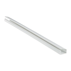 PANDUIT LD10WH6-A Canaleta LD10 de PVC rigido con cinta adhesiva para instalacion sin herramientas de 38.4 x 24 x 1828.8 mm Color Blanco