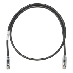 PANDUIT NK6PC10BLY Cable de Parcheo UTP Categoria 6 con Plug Modular en Cada Extremo - 3 Metros (9.84 Pies) - Negro