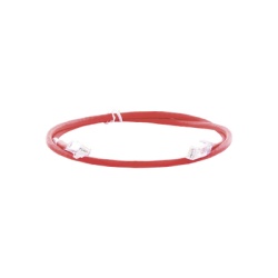 PANDUIT NK6PC3RDY Cable de Parcheo UTP Categoria 6 con Plug Modular en Cada Extremo - 1 Metro (3.28 Pies) - Rojo