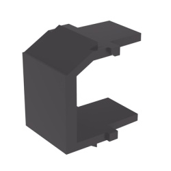 PANDUIT NKBMBL-X Modulo de Tapa Ciega (Inserto Ciego) Tipo Keystone Color Negro 1 Pieza